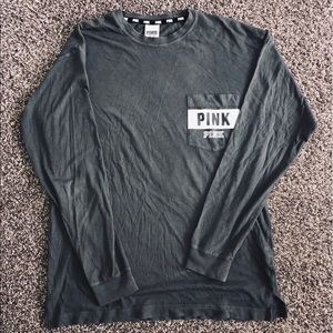 Pink Long-sleeves T-Shirt
